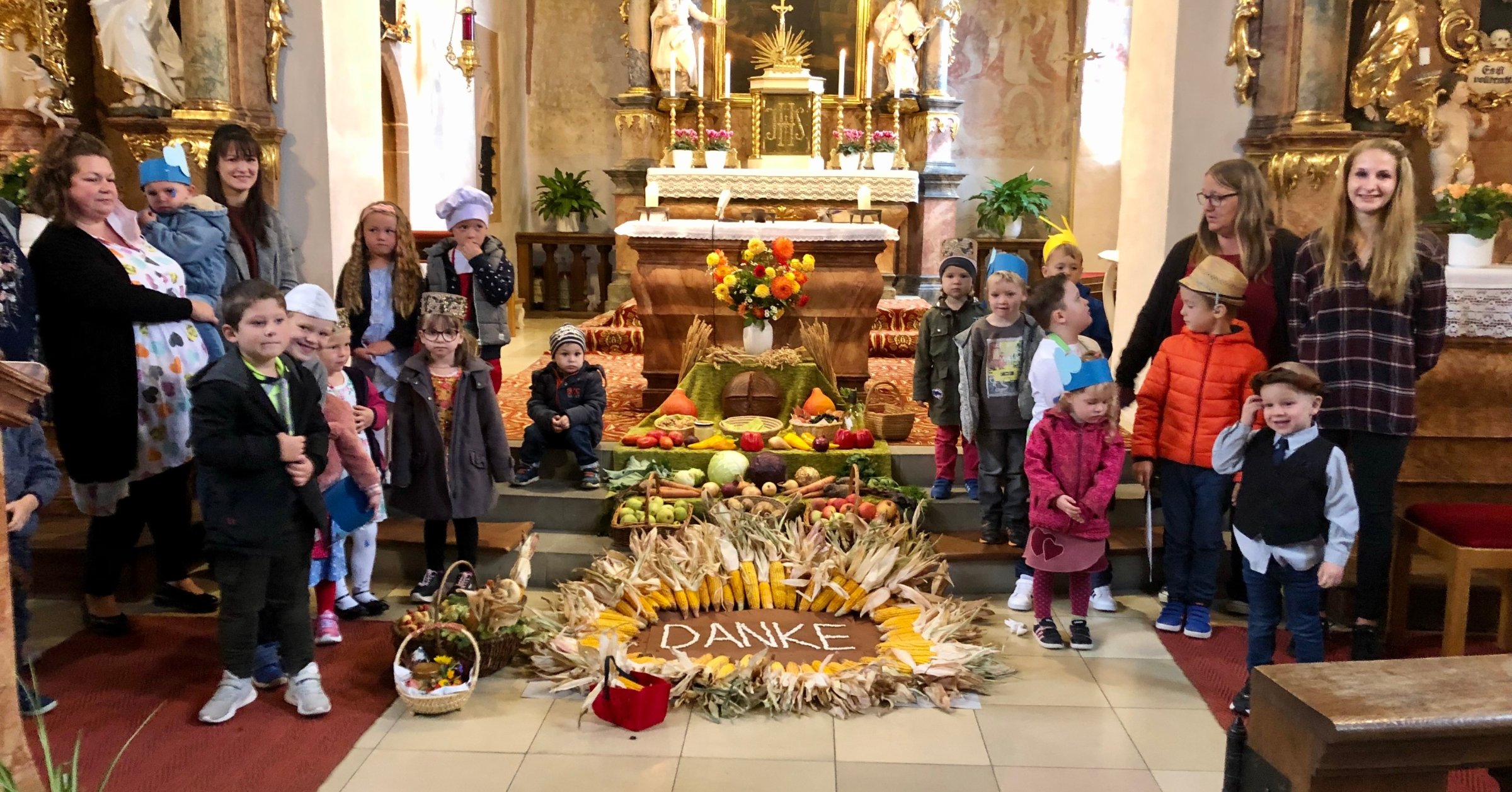 Erntedankgottesdienst | Kindergarten Oberscheinfeld